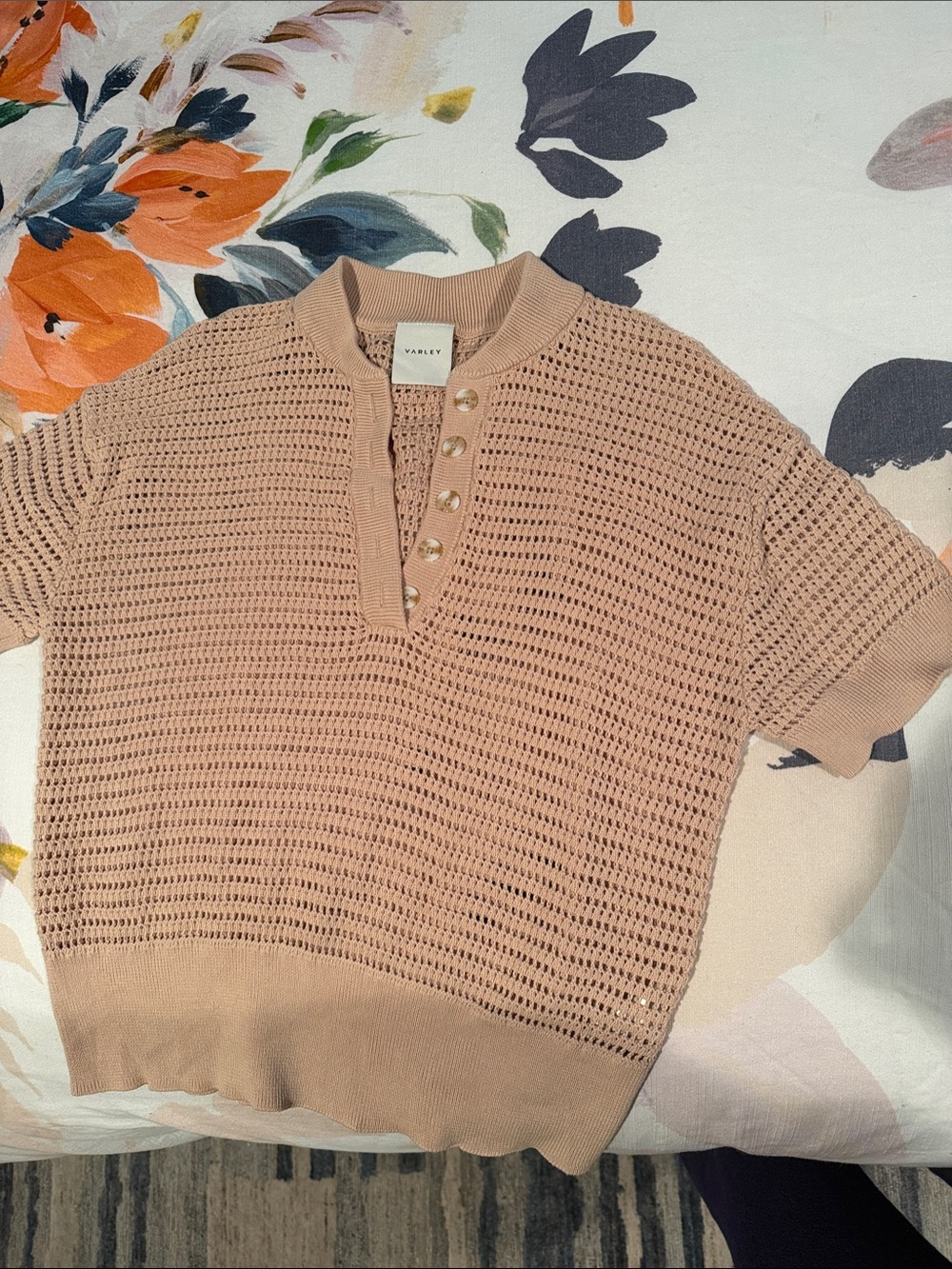 Varley Callie Knit Top